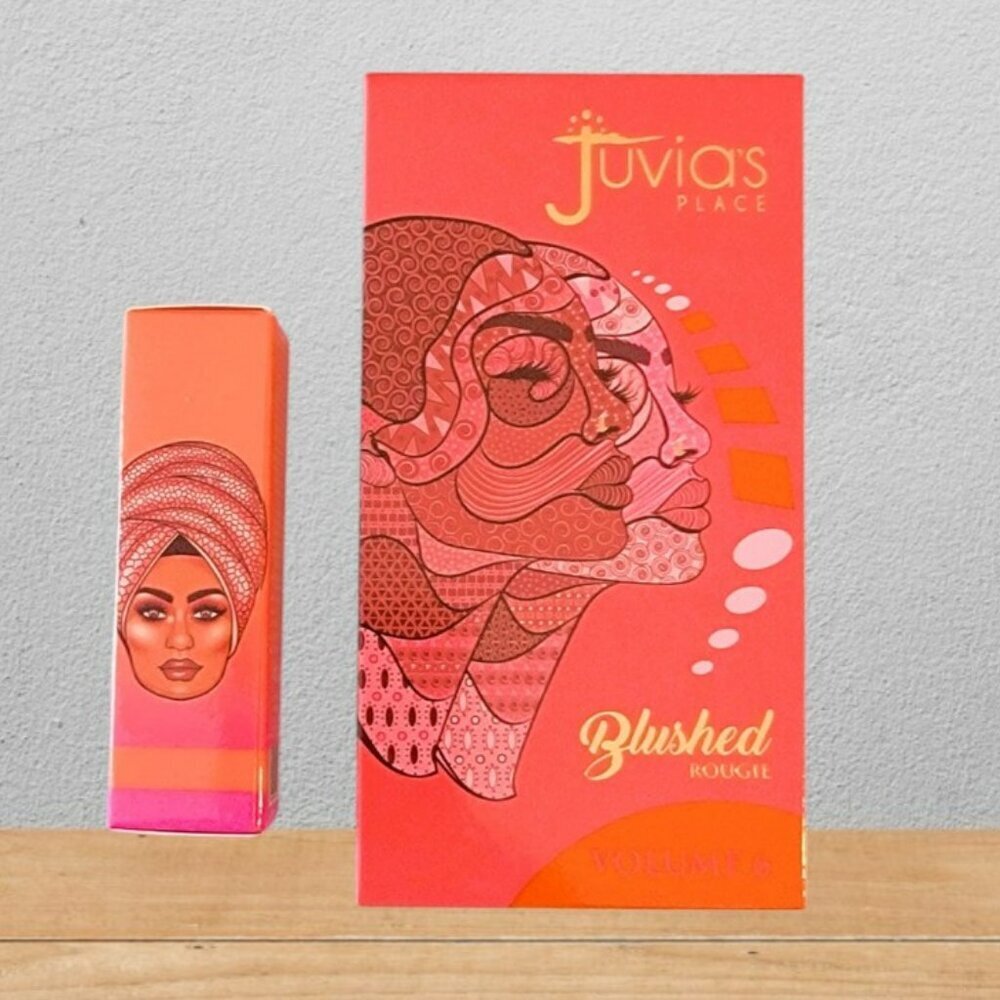 NWT‎ Juvia's Place Blushed Rouge and Nude Peaches Lipstick Fashionable Makeup